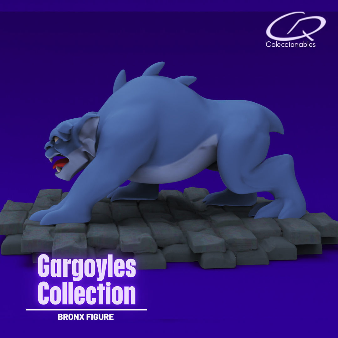 Gargoyles Collection - Bronx full figure 3D print model_3
