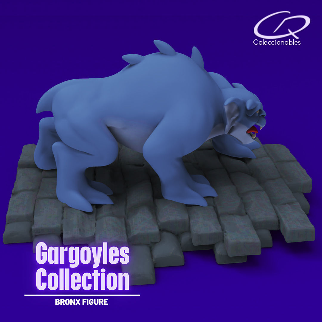 Gargoyles Collection - Bronx full figure 3D print model_5
