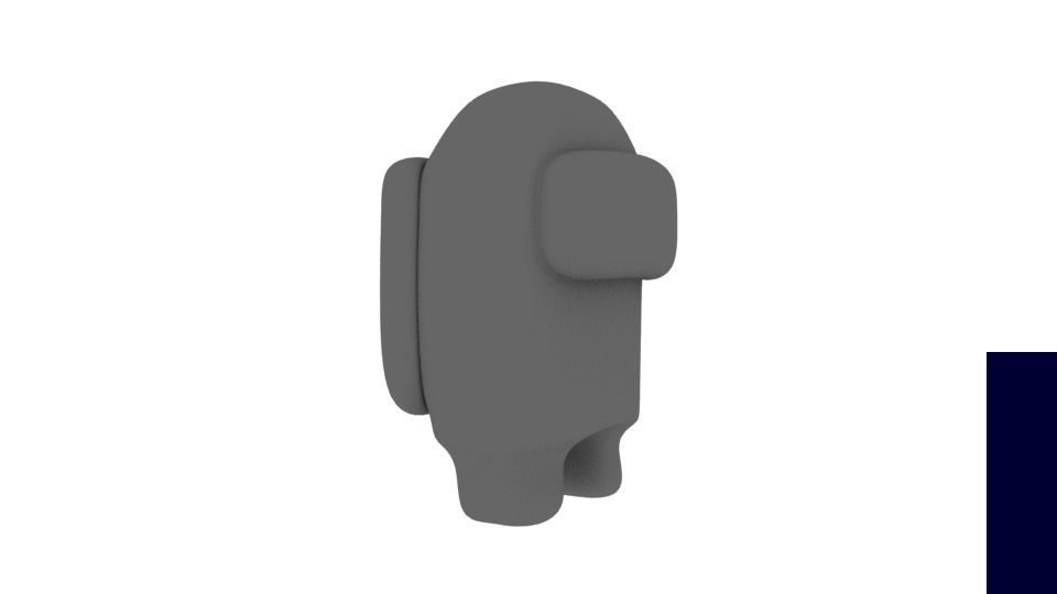 Amongus robot 3D model_3