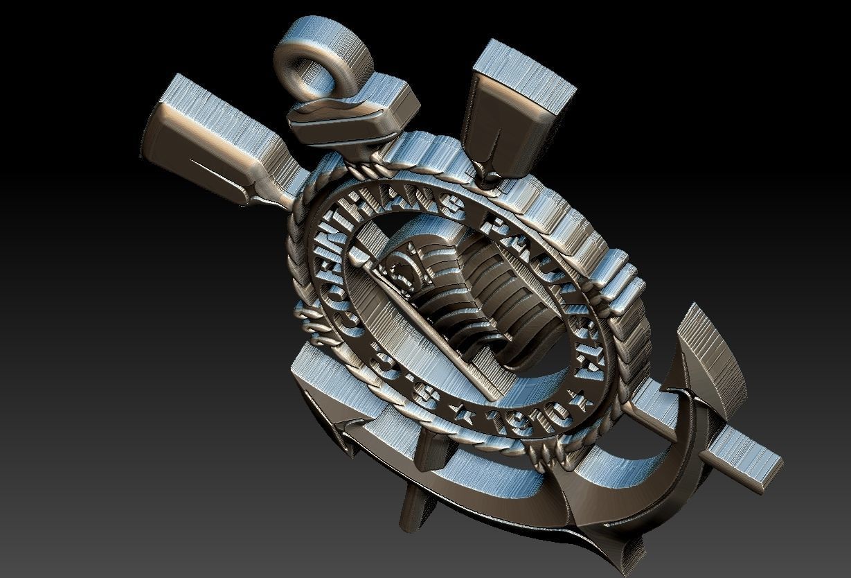 Corinthians Futebol Clube Brazilian Soccer Club  3D print model_12