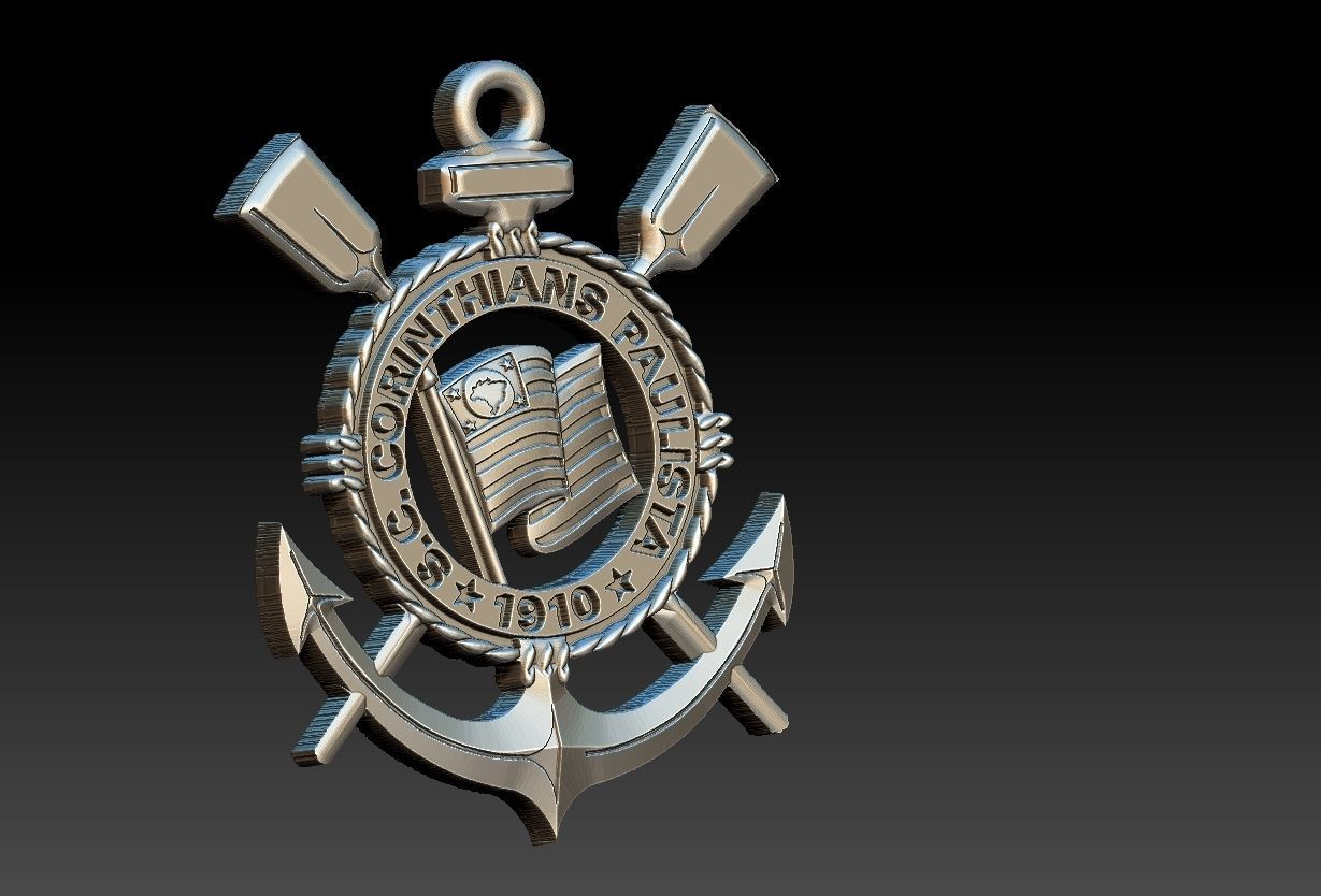 Corinthians Futebol Clube Brazilian Soccer Club  3D print model_8
