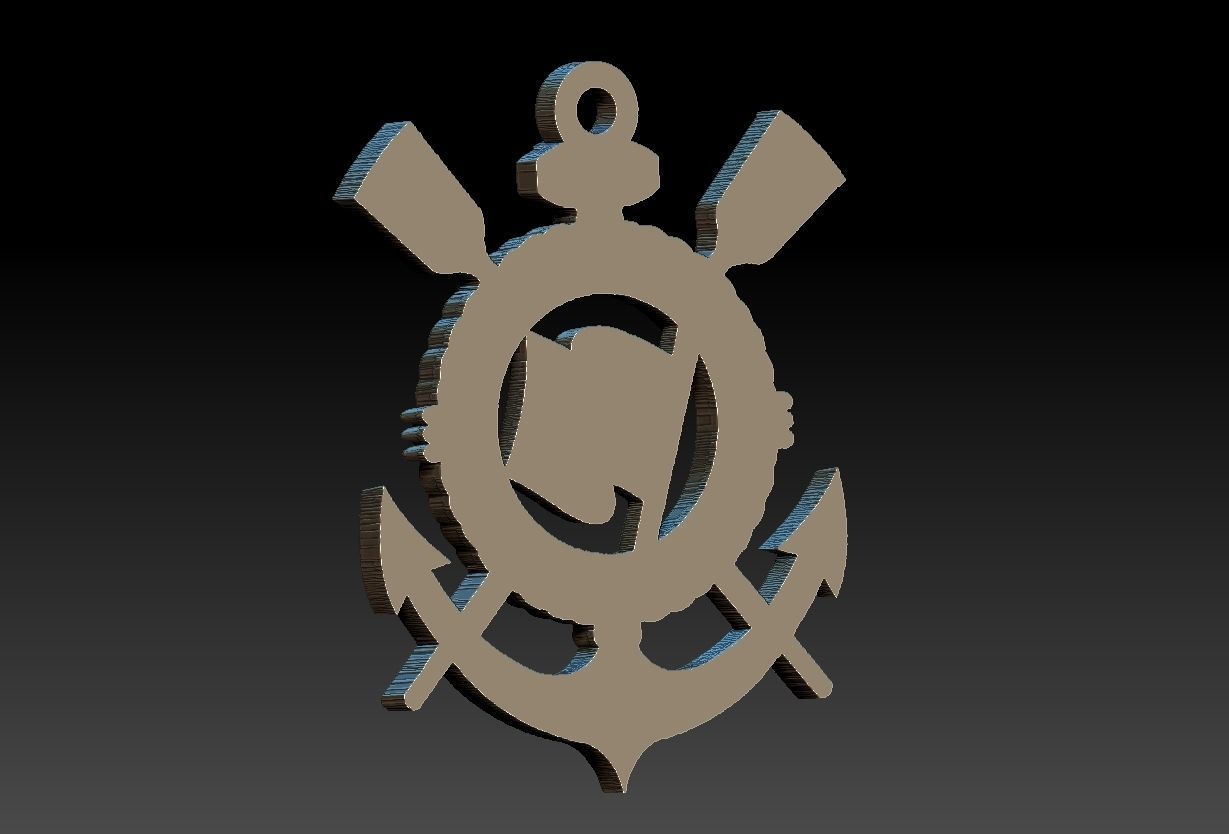 Corinthians Futebol Clube Brazilian Soccer Club  3D print model_5