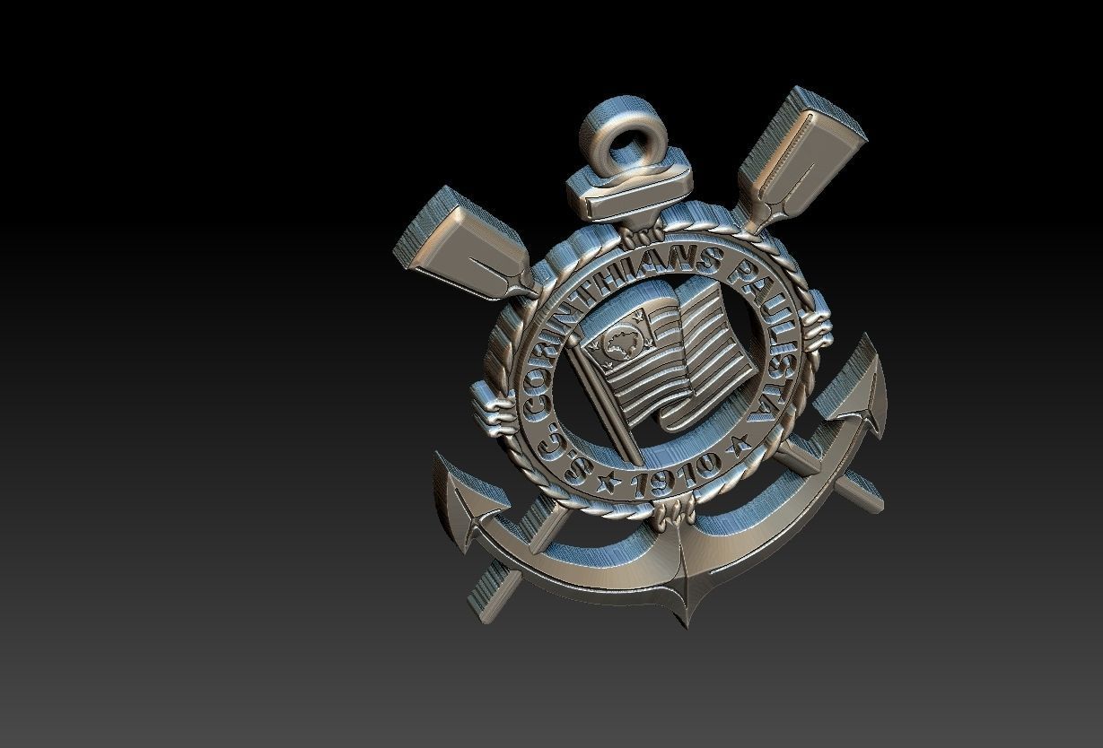 Corinthians Futebol Clube Brazilian Soccer Club  3D print model_13