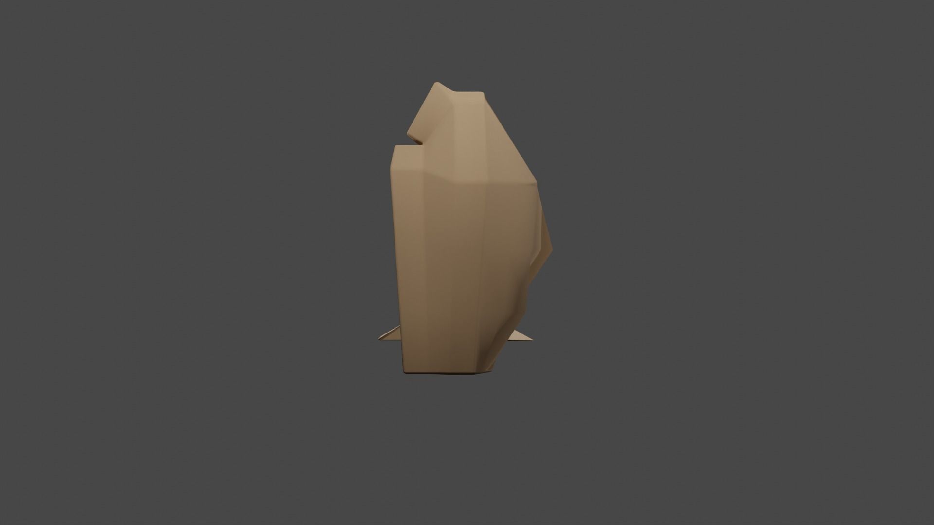 Concept Study-Tree-Plant-Stone-Pen-Alarm Clock1 Free low-poly 3D model_35