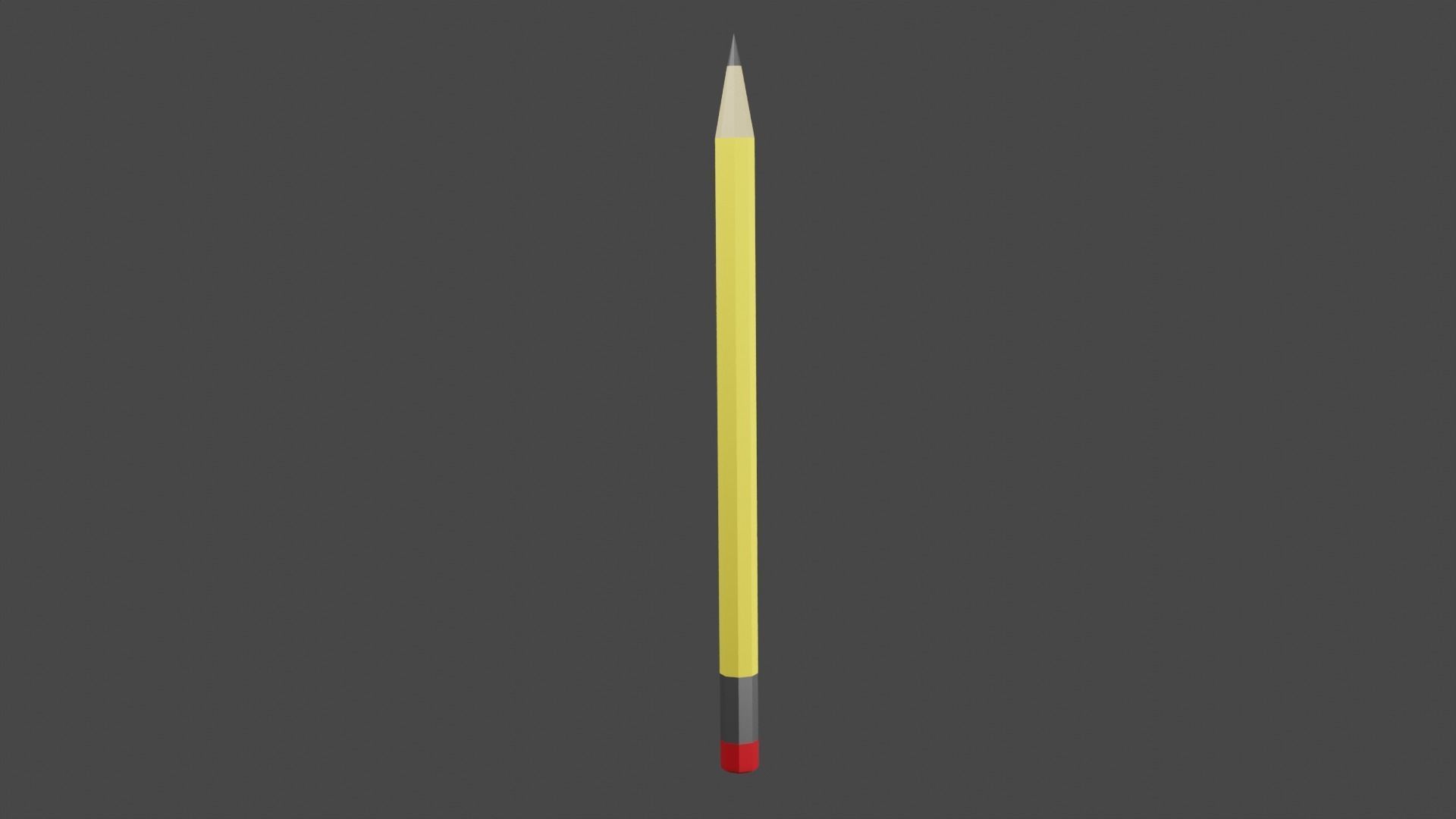 Concept Study-Tree-Plant-Stone-Pen-Alarm Clock1 Free low-poly 3D model_7