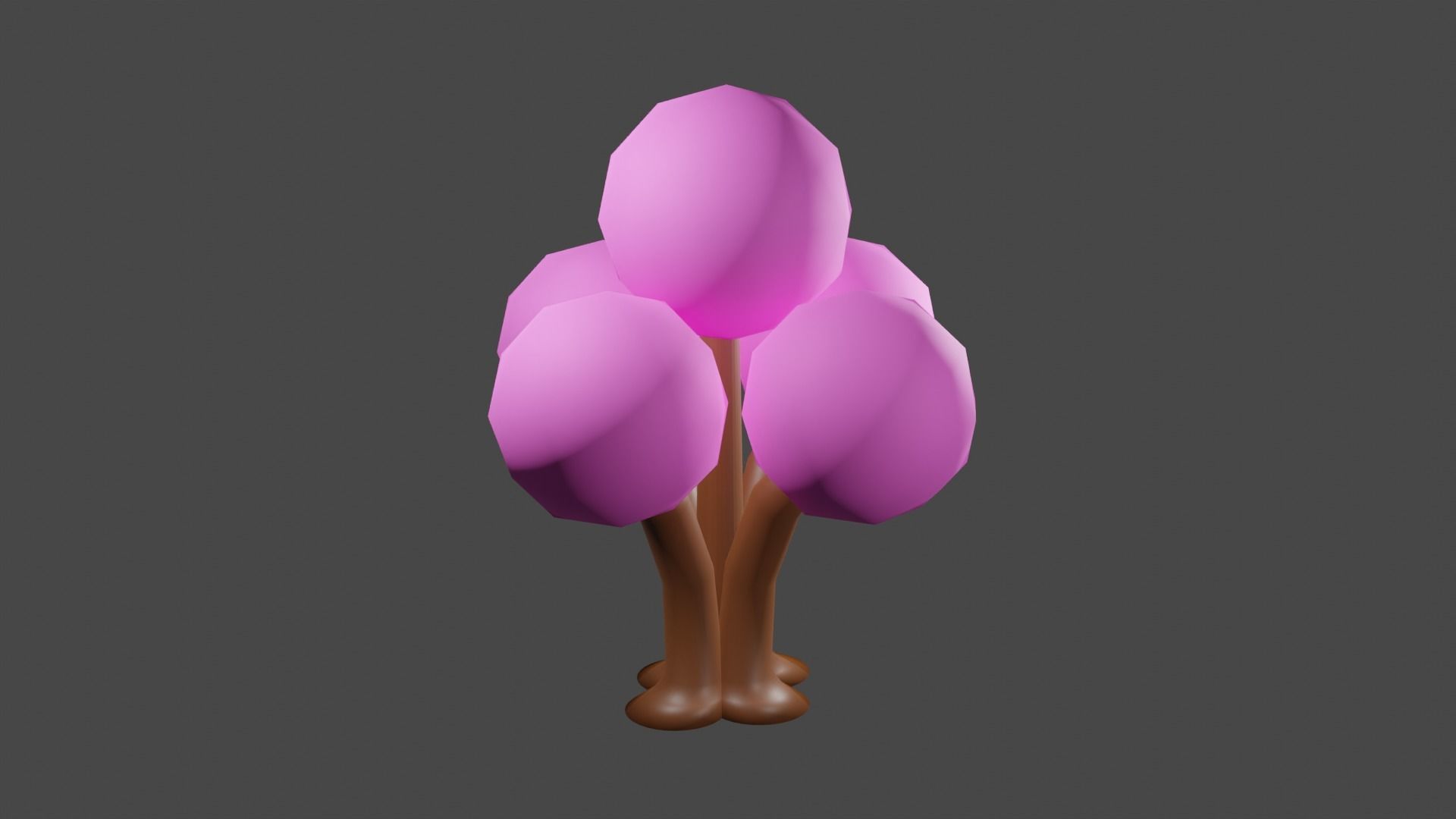 Concept Study-Tree-Plant-Stone-Pen-Alarm Clock1 Free low-poly 3D model_46