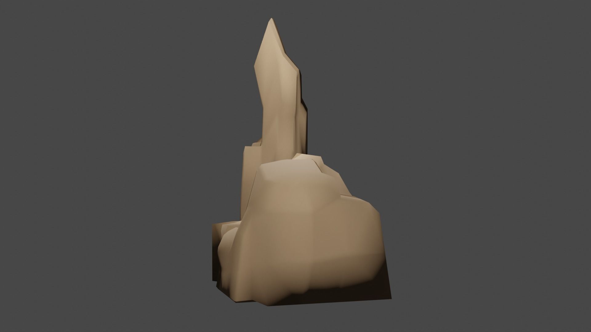 Concept Study-Tree-Plant-Stone-Pen-Alarm Clock1 Free low-poly 3D model_20