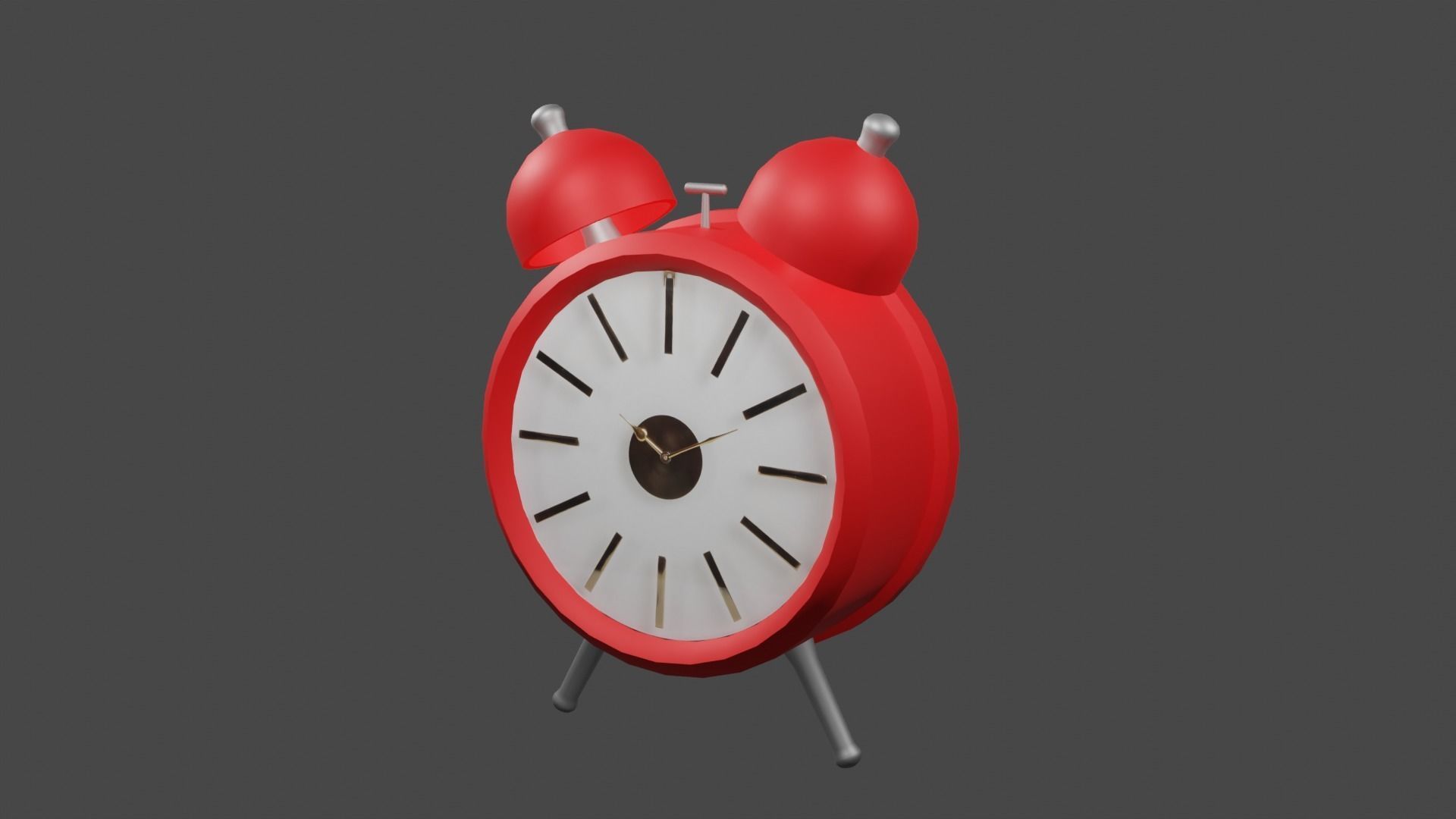 Concept Study-Tree-Plant-Stone-Pen-Alarm Clock1 Free low-poly 3D model_1
