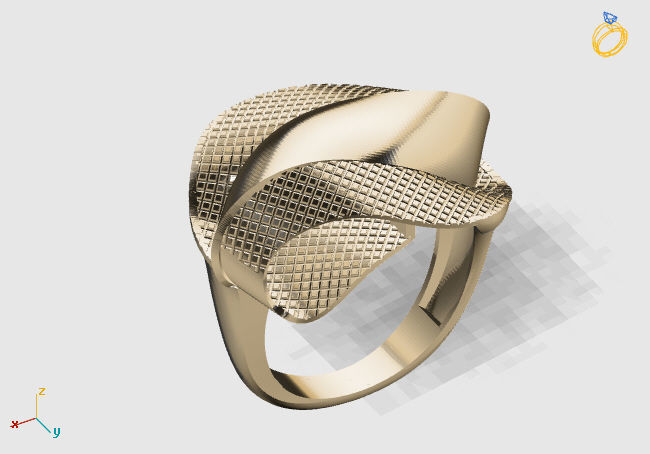 Women Plain Ring STL Models Womens Ring 3dmodels 3D print model 3D print model_4