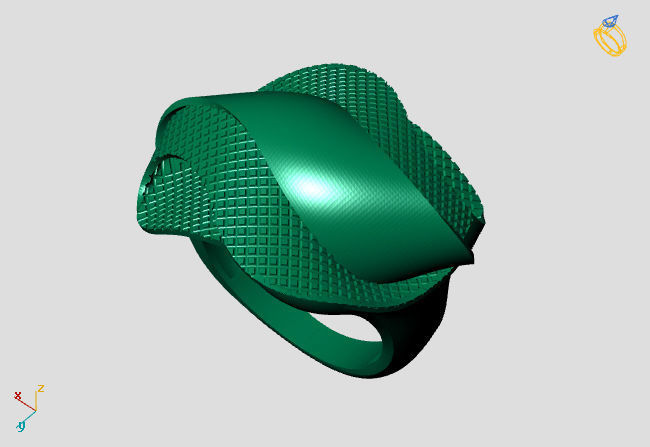 Women Plain Ring STL Models Womens Ring 3dmodels 3D print model 3D print model_1