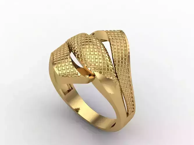 Women Plain Ring STL Models Womens Ring 3dmodels 3D print model