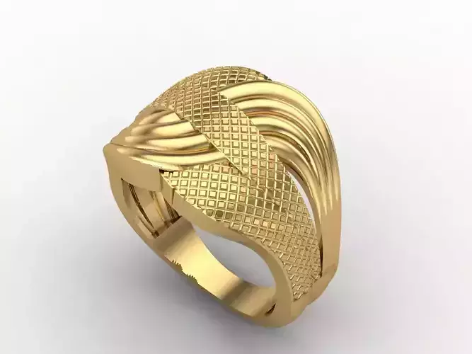 Women Plain Ring STL Models Womens Ring 3dmodels 3D print model