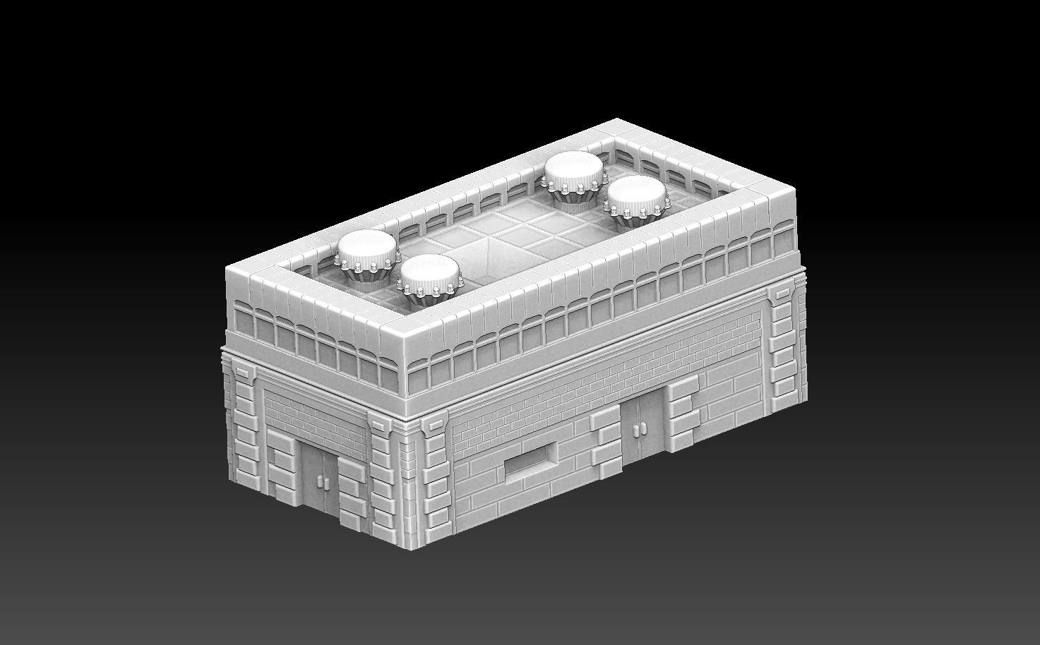 Syndicate Buildings 3D print model_6