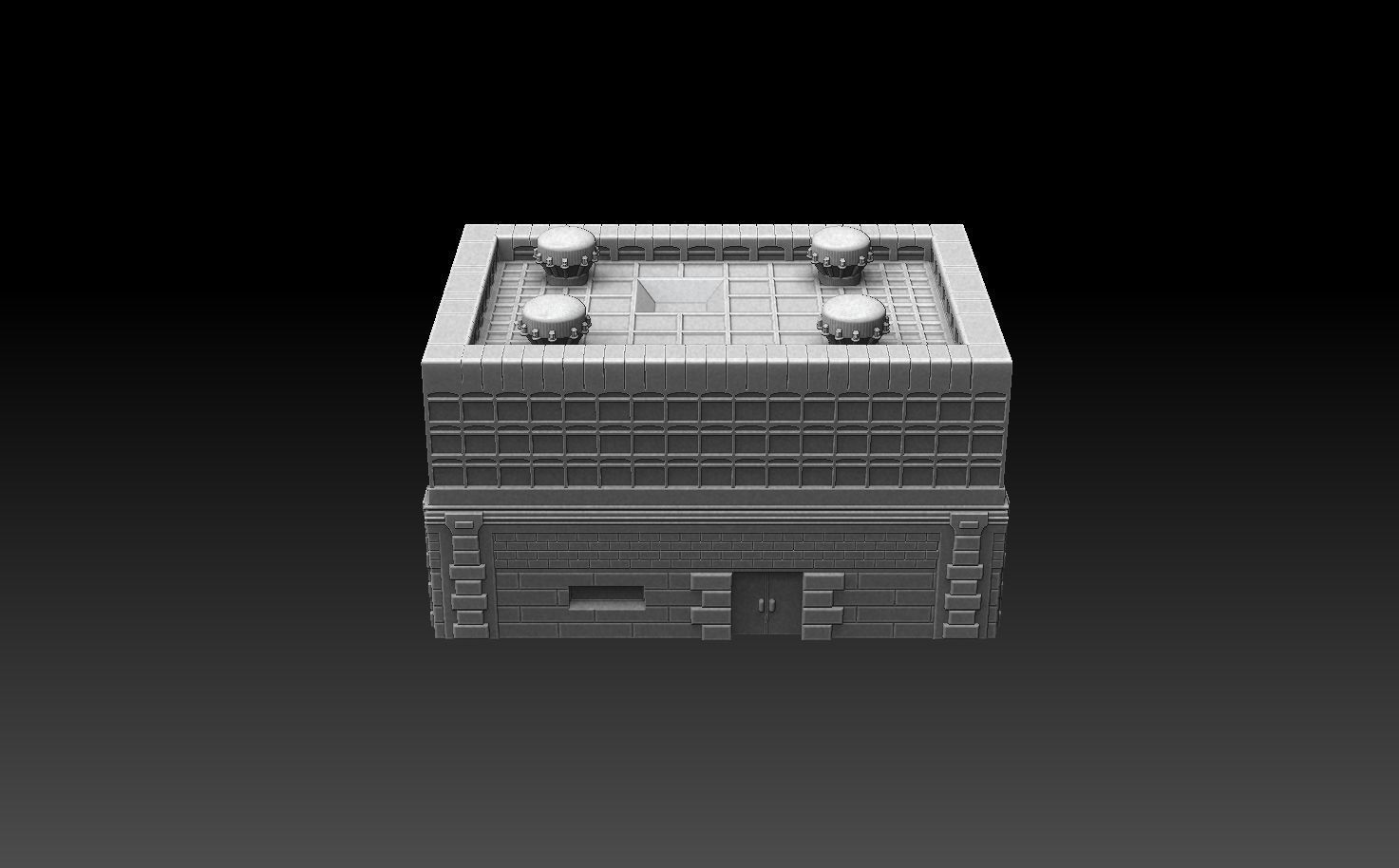 Syndicate Buildings 3D print model_7