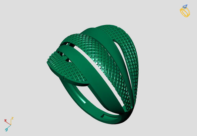 Women Plain Ring STL Models Womens Ring 3dmodels 3D print model 3D print model_1