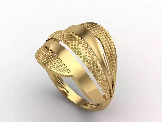 Women Plain Ring STL Models Womens Ring 3dmodels 3D print model