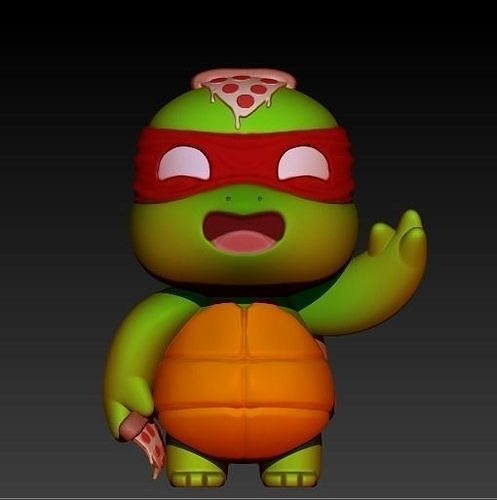 Ninja Turtle 3D print model