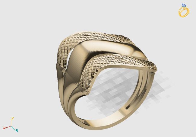 Women Plain Ring STL Models Womens Ring 3dmodels 3D print model 3D print model_4