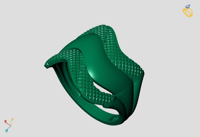 Women Plain Ring STL Models Womens Ring 3dmodels 3D print model 3D print model_1