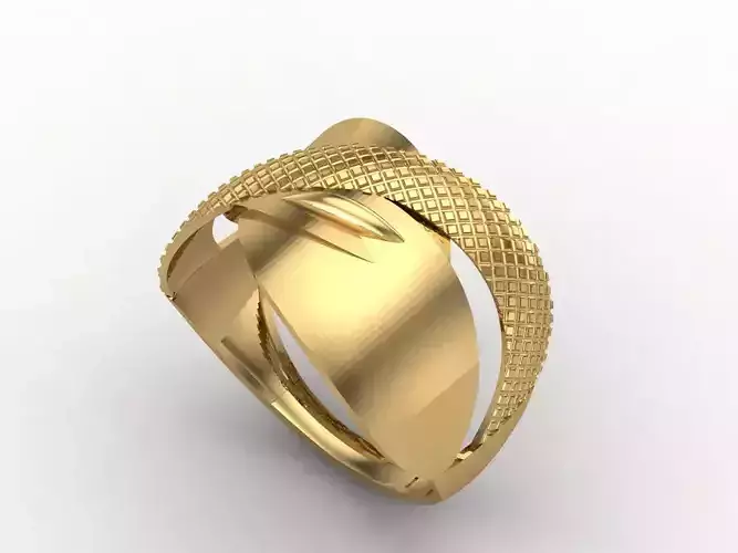 Women Plain Ring STL Models Womens Ring 3dmodels 3D print model