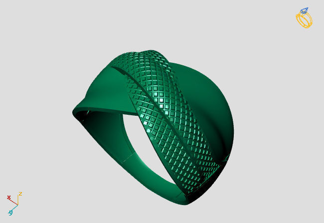 Women Plain Ring STL Models Womens Ring 3dmodels 3D print model 3D print model_1