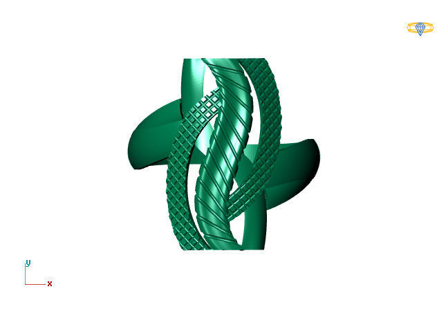 Women Plain Ring STL Models Womens Ring 3dmodels 3D print model 3D print model_2