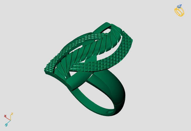 Women Plain Ring STL Models Womens Ring 3dmodels 3D print model 3D print model_1