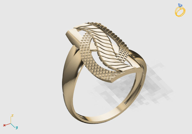 Women Plain Ring STL Models Womens Ring 3dmodels 3D print model 3D print model_4