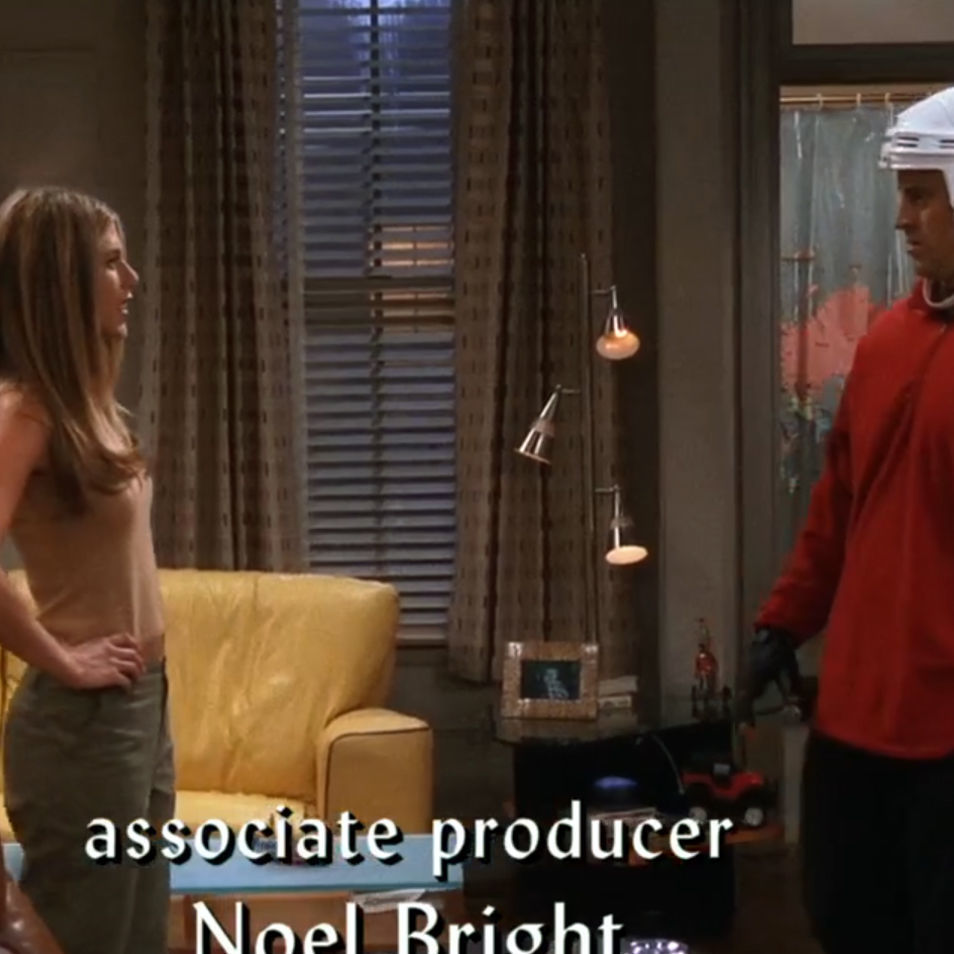 Floor lamp from the TV series Friends 3D model_1