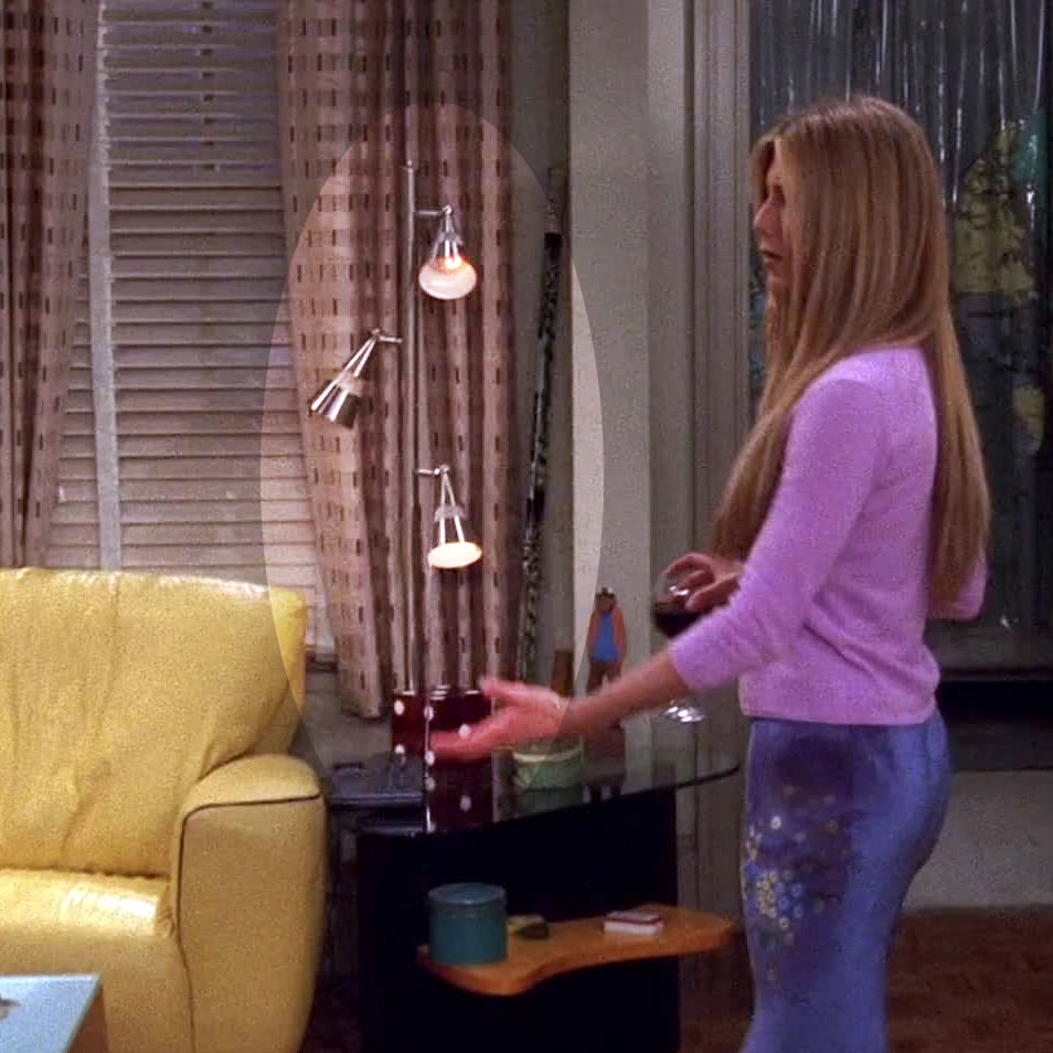 Floor lamp from the TV series Friends 3D model_2