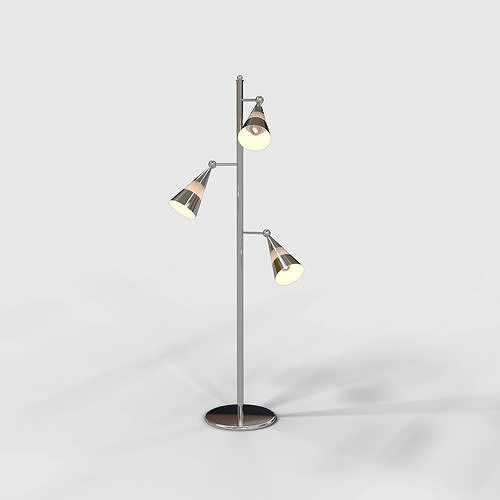 Floor lamp from the TV series Friends 3D model