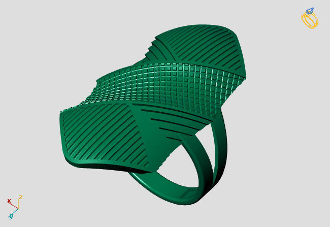 Women Plain Ring STL Models Womens Ring 3dmodels 3D print model 3D print model_1