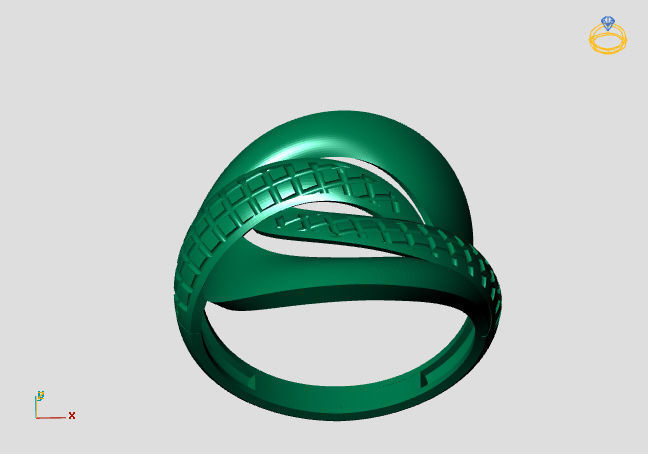 Women Plain Ring STL Models Womens Ring 3dmodels 3D print model 3D print model_3