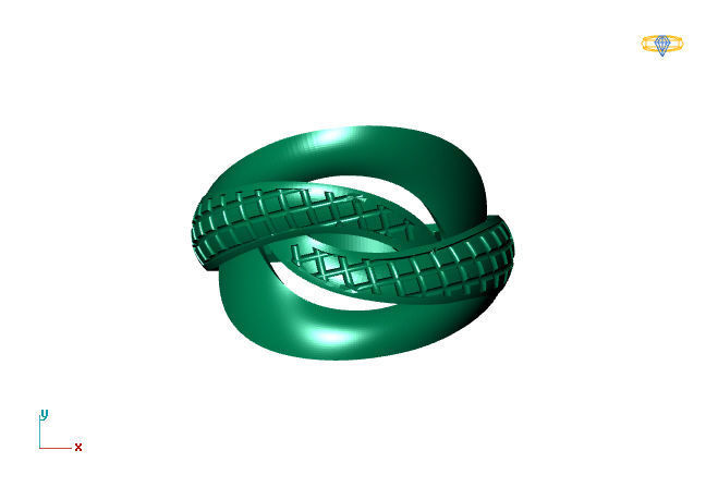 Women Plain Ring STL Models Womens Ring 3dmodels 3D print model 3D print model_2