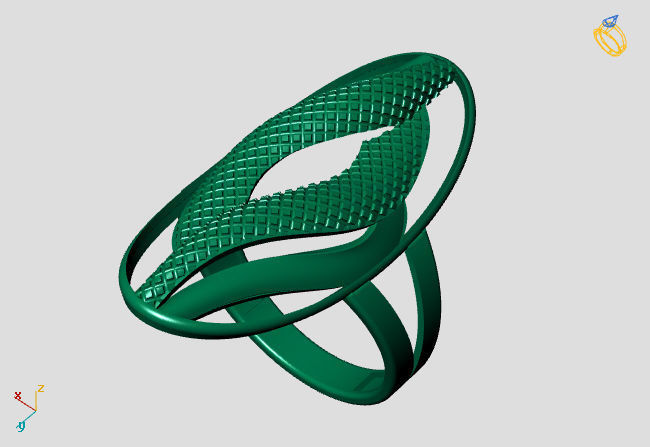 Women Plain Ring STL Models Womens Ring 3dmodels 3D print model 3D print model_1