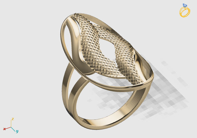 Women Plain Ring STL Models Womens Ring 3dmodels 3D print model 3D print model_4
