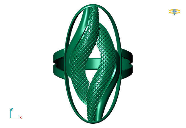 Women Plain Ring STL Models Womens Ring 3dmodels 3D print model 3D print model_2