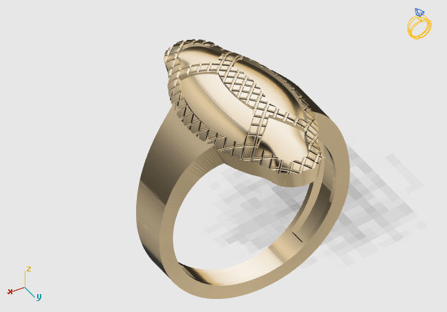 Women Plain Ring STL Models Womens Ring 3dmodels 3D print model 3D print model_4