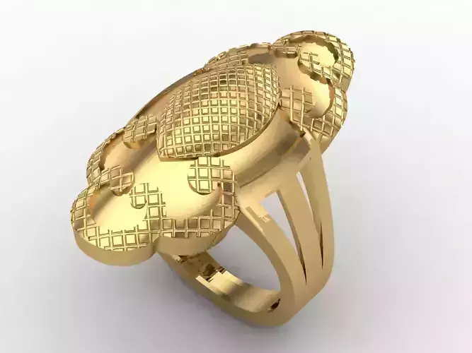 Women Plain Ring STL Models Womens Ring 3dmodels 3D print model