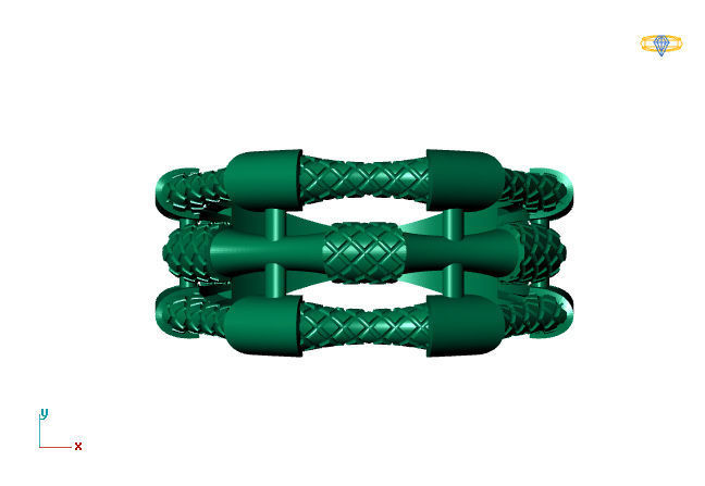 Women Plain Ring STL Models Womens Ring 3dmodels 3D print model 3D print model_2