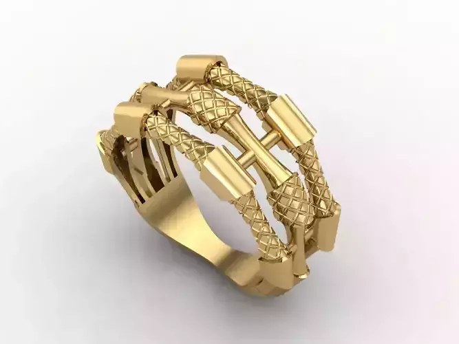 Women Plain Ring STL Models Womens Ring 3dmodels 3D print model