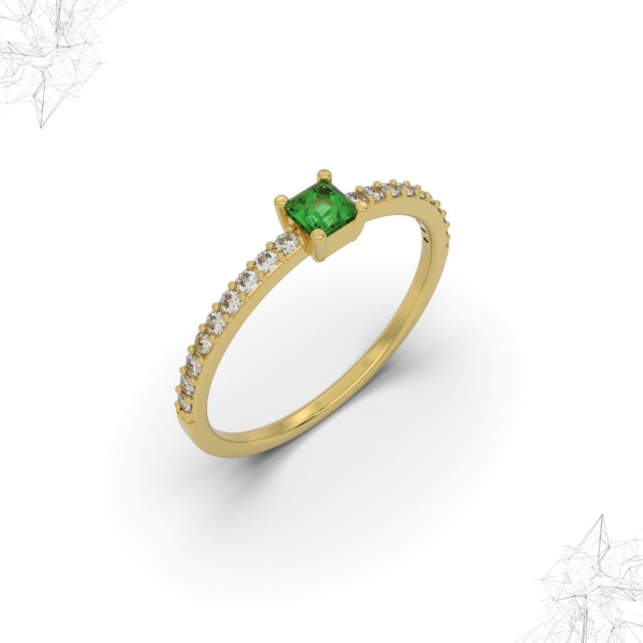 RING 370 3D print model_4