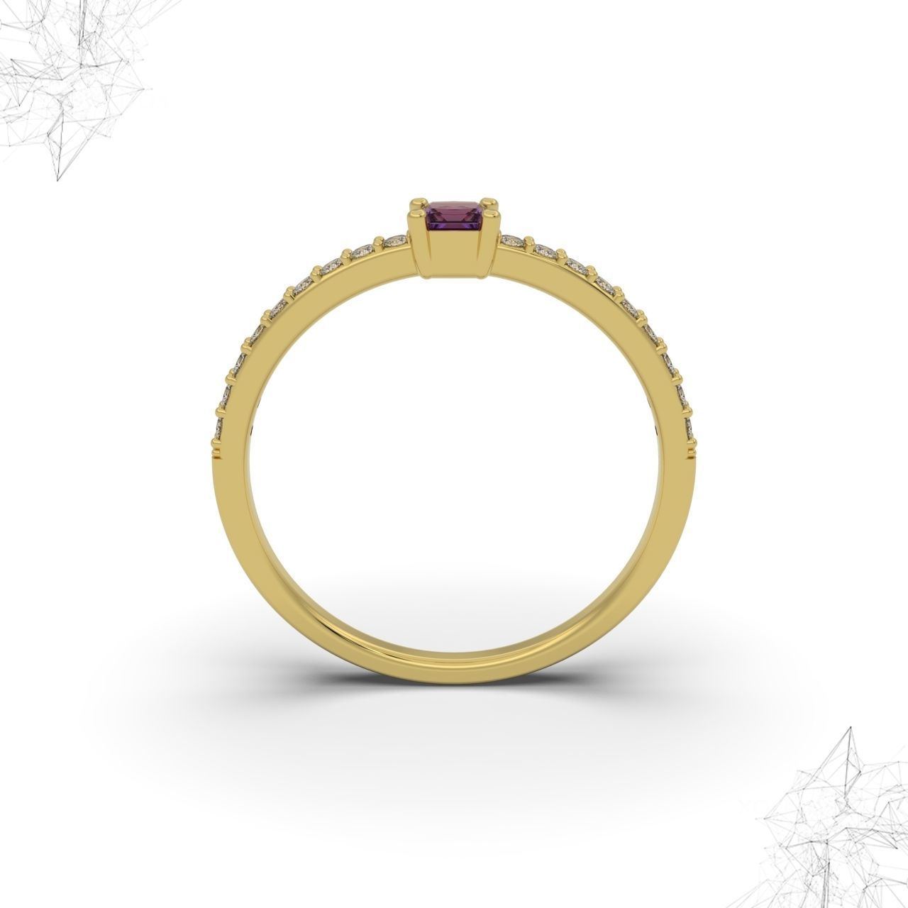 RING 370 3D print model_3