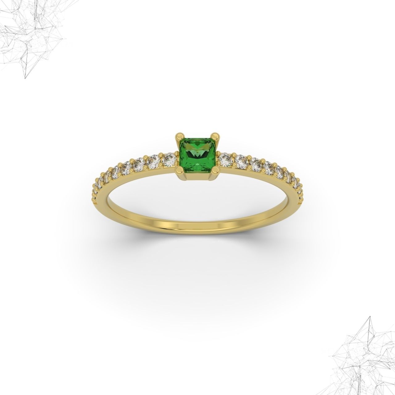 RING 370 3D print model_7