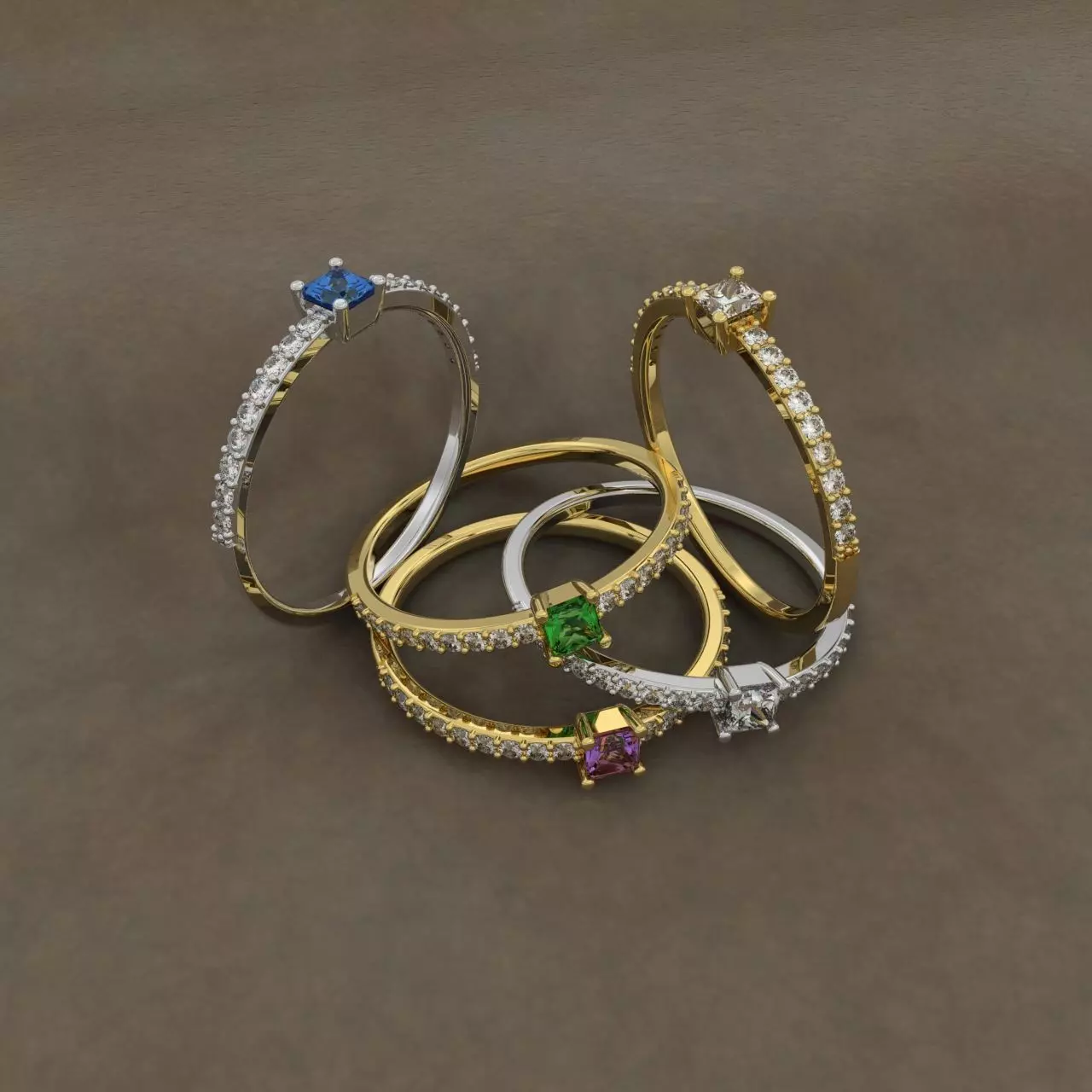 RING 370 3D print model_0