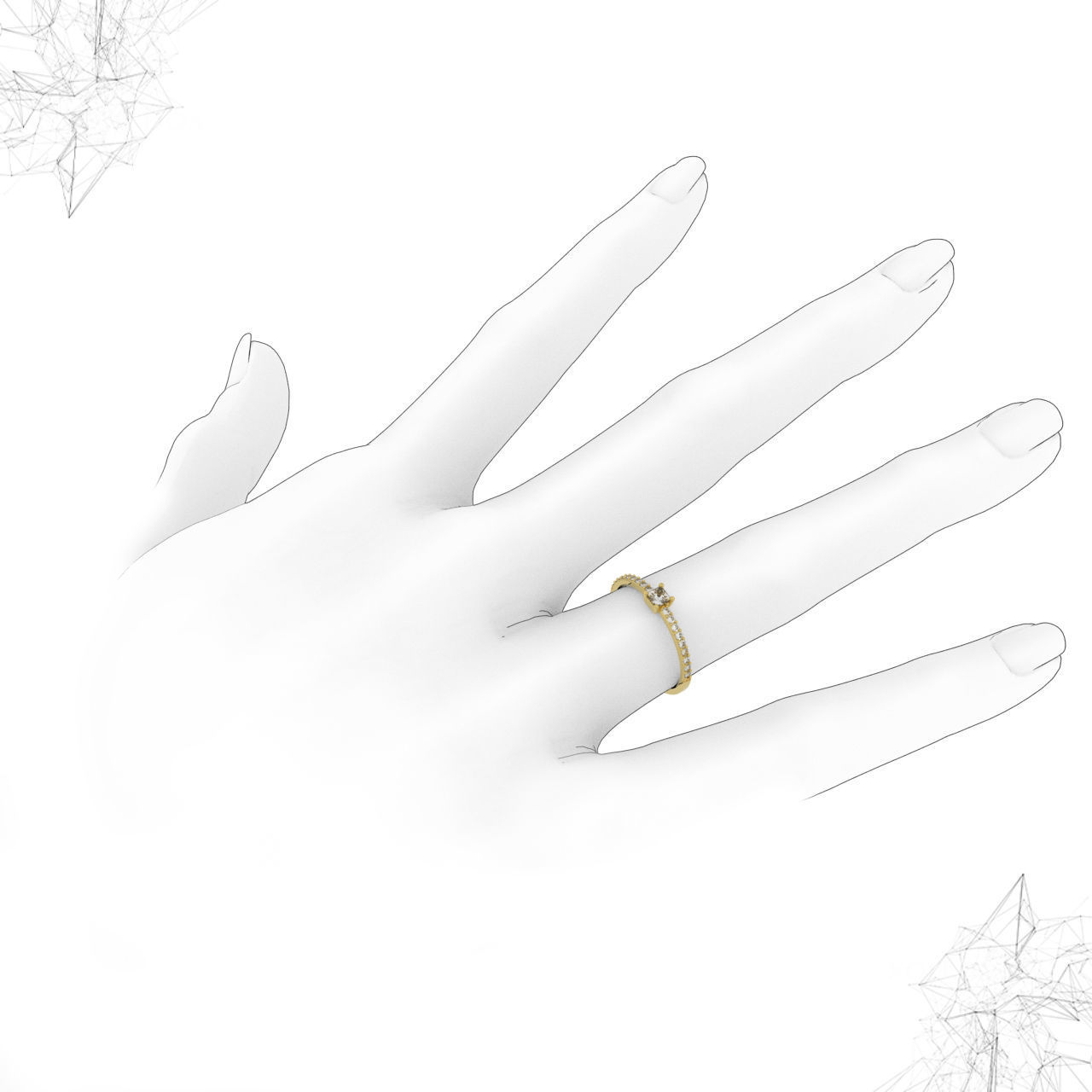 RING 370 3D print model_21