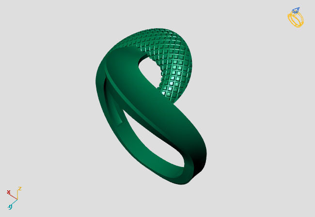 Women Plain Ring STL Models Womens Ring 3dmodels 3D print model 3D print model_1