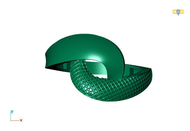 Women Plain Ring STL Models Womens Ring 3dmodels 3D print model 3D print model_2