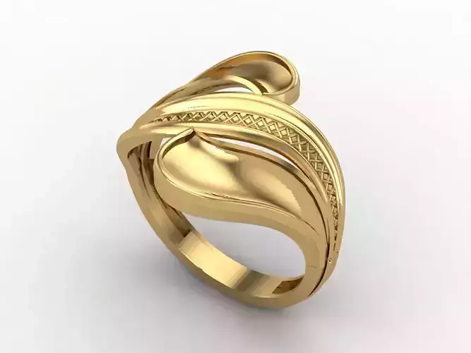 Women Plain Ring STL Models Womens Ring 3dmodels 3D print model