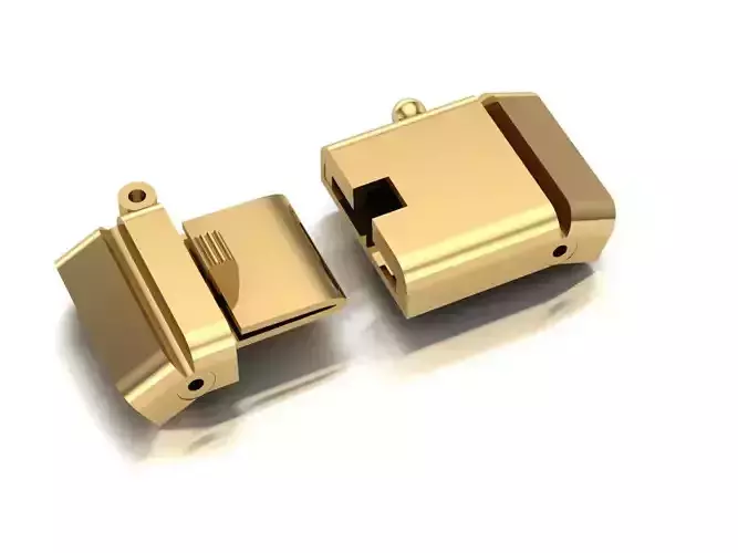 4 size LOCK for CHAIN Necklace Bracelet JUST STL